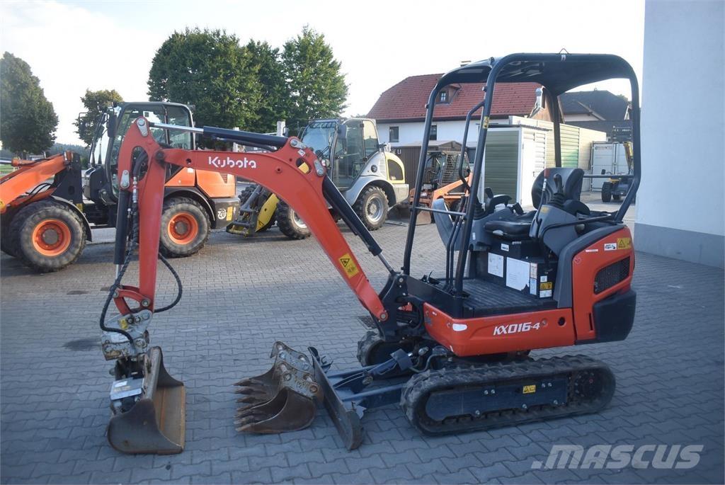 Kubota KX016-4 Mini bageri <7t