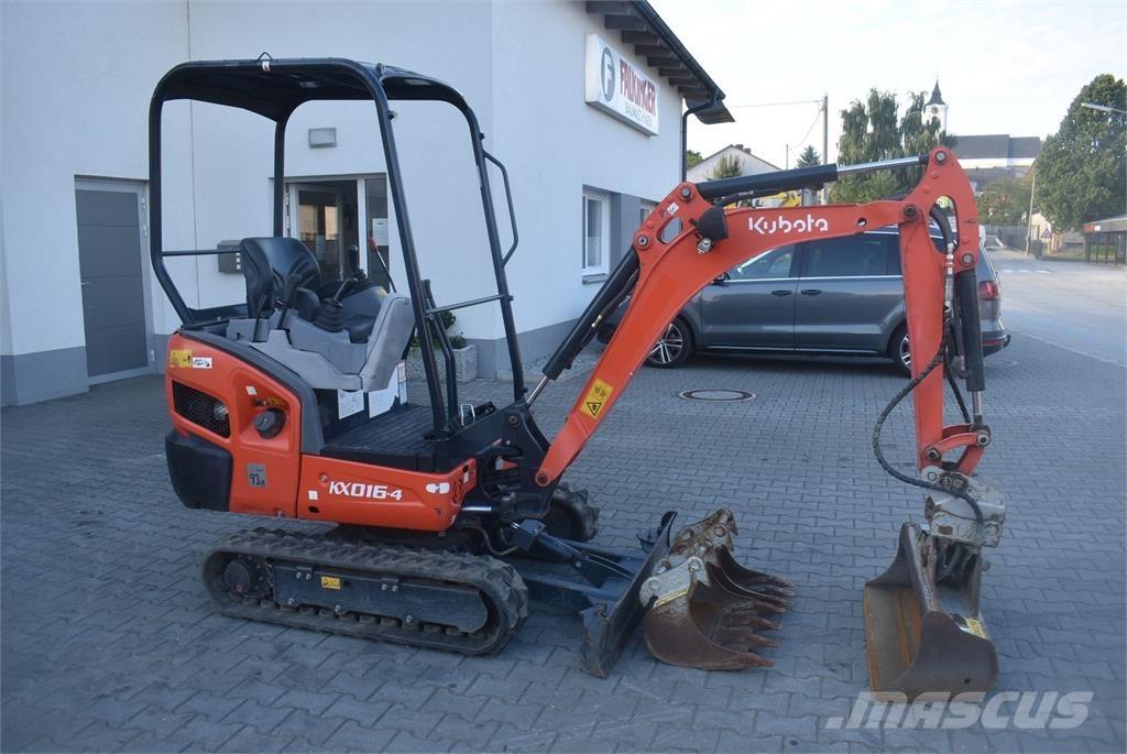 Kubota KX016-4 Mini bageri <7t