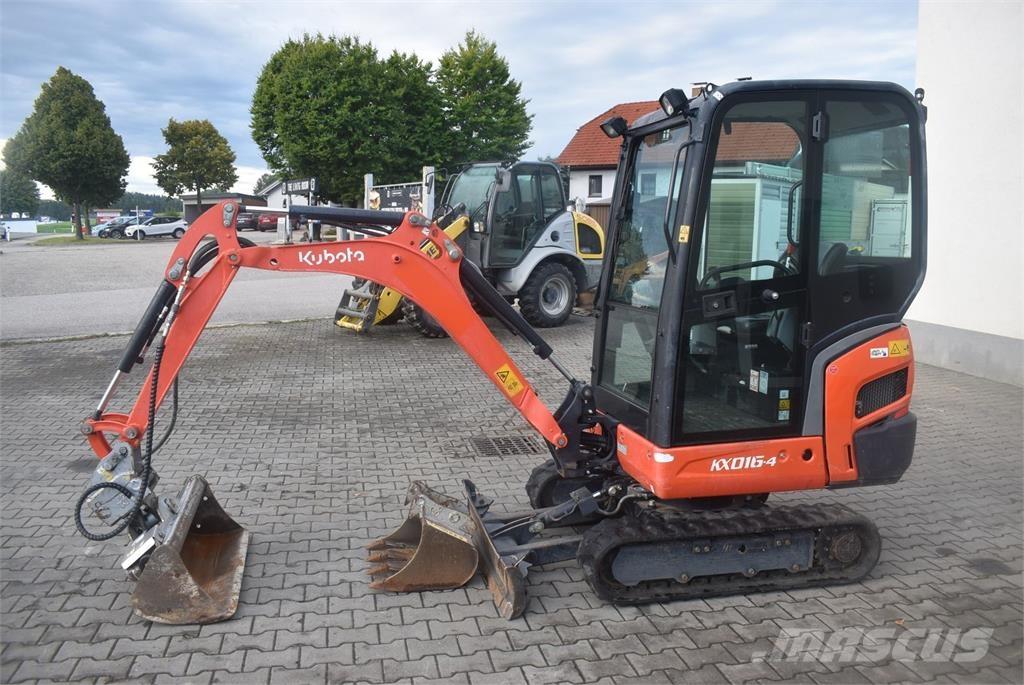 Kubota KX016-4 Mini bageri <7t