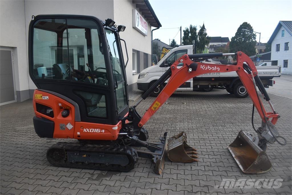 Kubota KX016-4 Mini bageri <7t