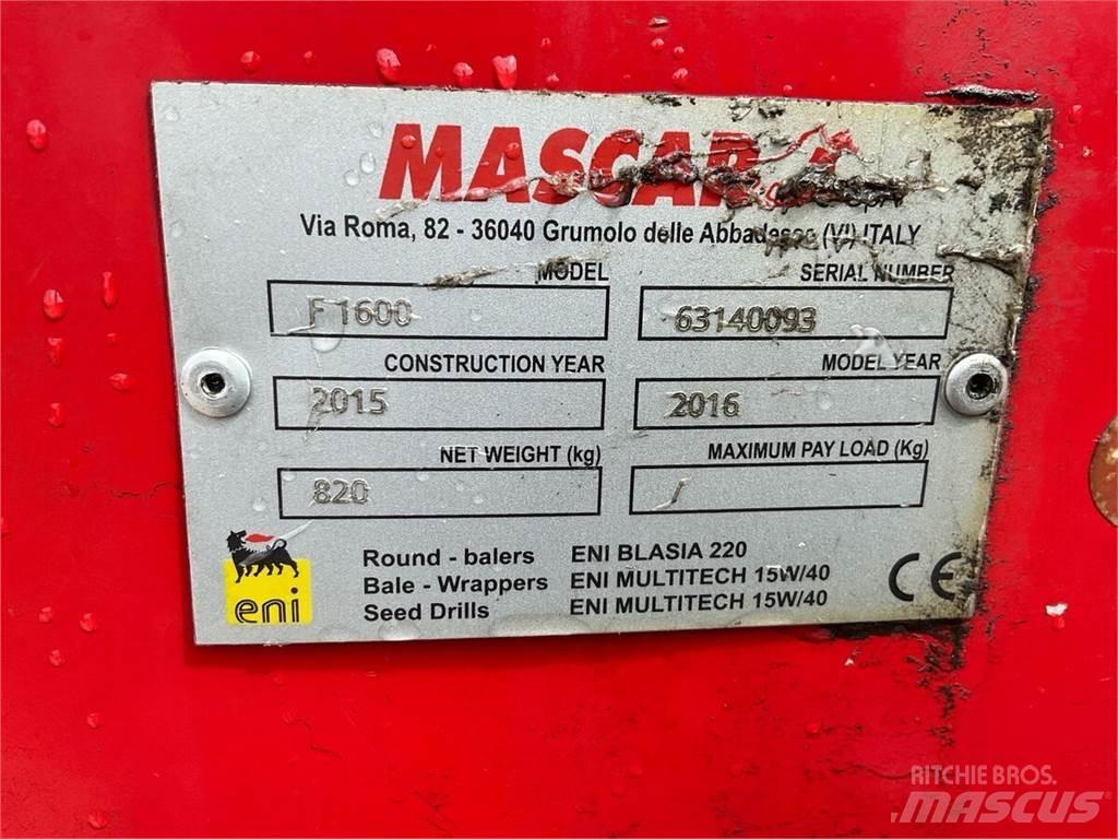 Mascar F1600 Ostala oprema za žetvu stočne hrane