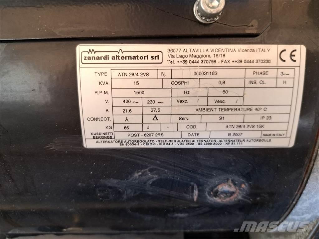 Mase 15 kVA Drugi strojevi za stoku i dodatna oprema