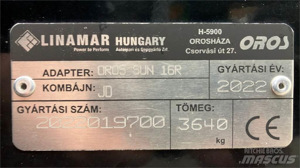 Oros 1670 Dodatna oprema za kombajne