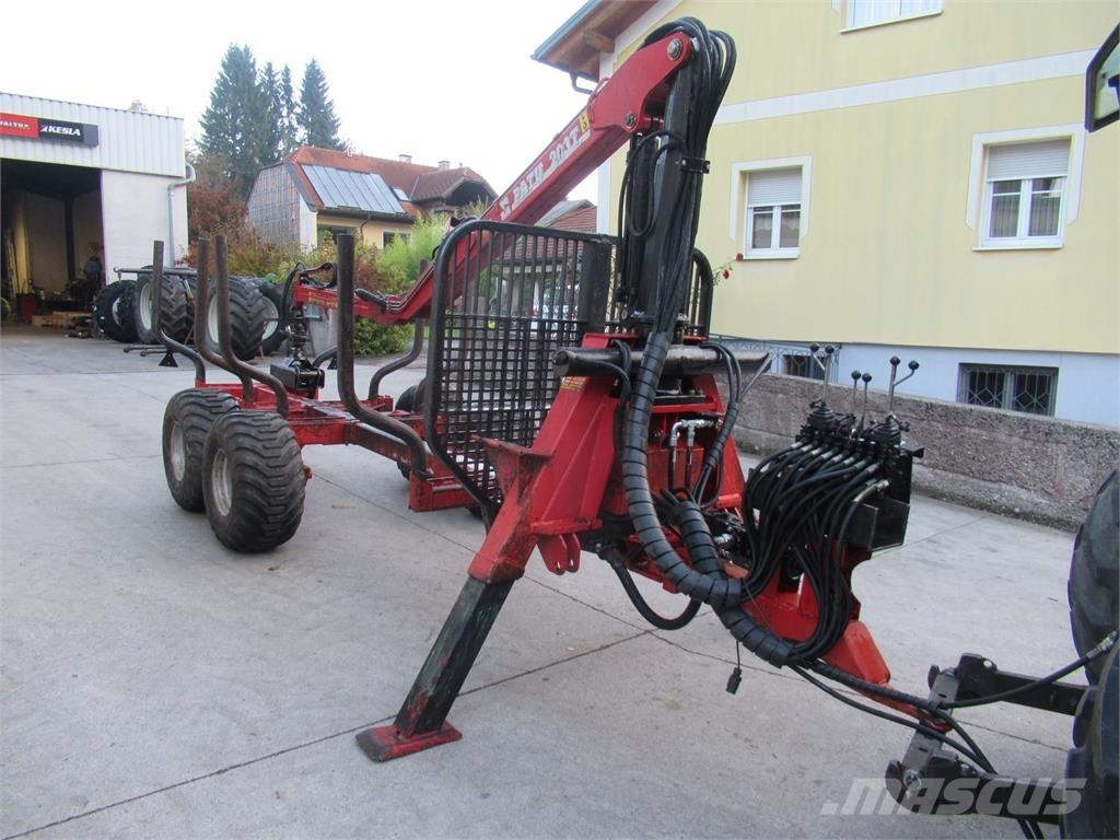 Patu 8T + 203T Šumarske prikolice