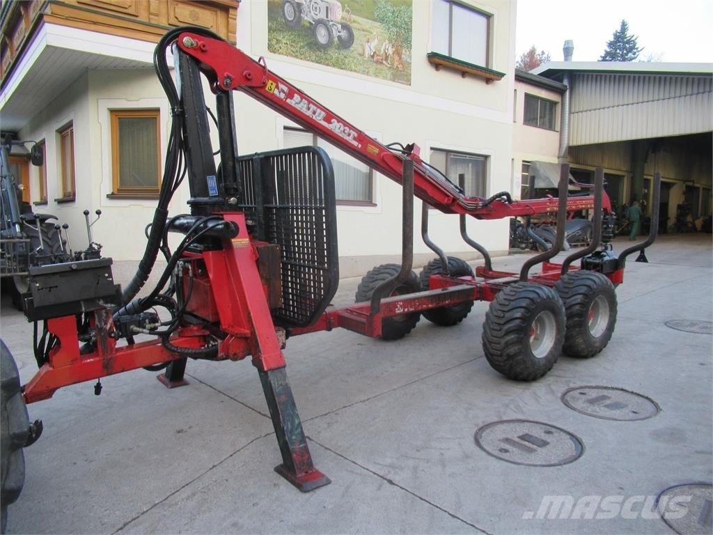 Patu 8T + 203T Šumarske prikolice