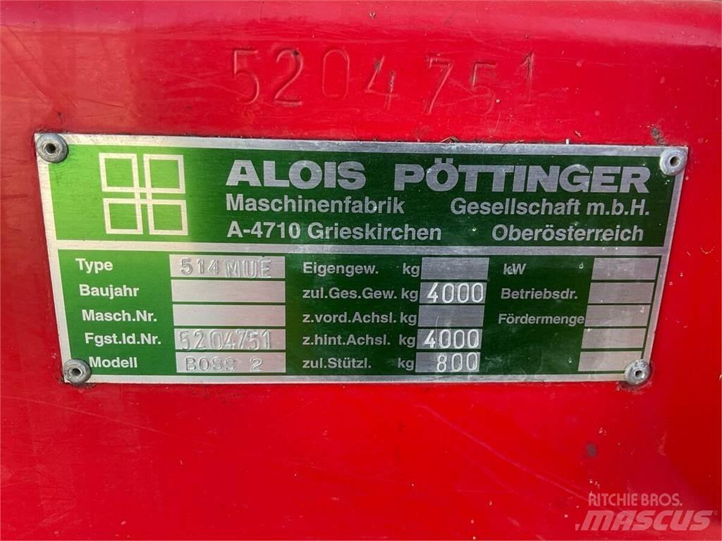 Pöttinger Boss II Samoutovarne prikolice