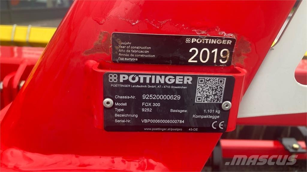 Pöttinger Fox 300 Tanjurače