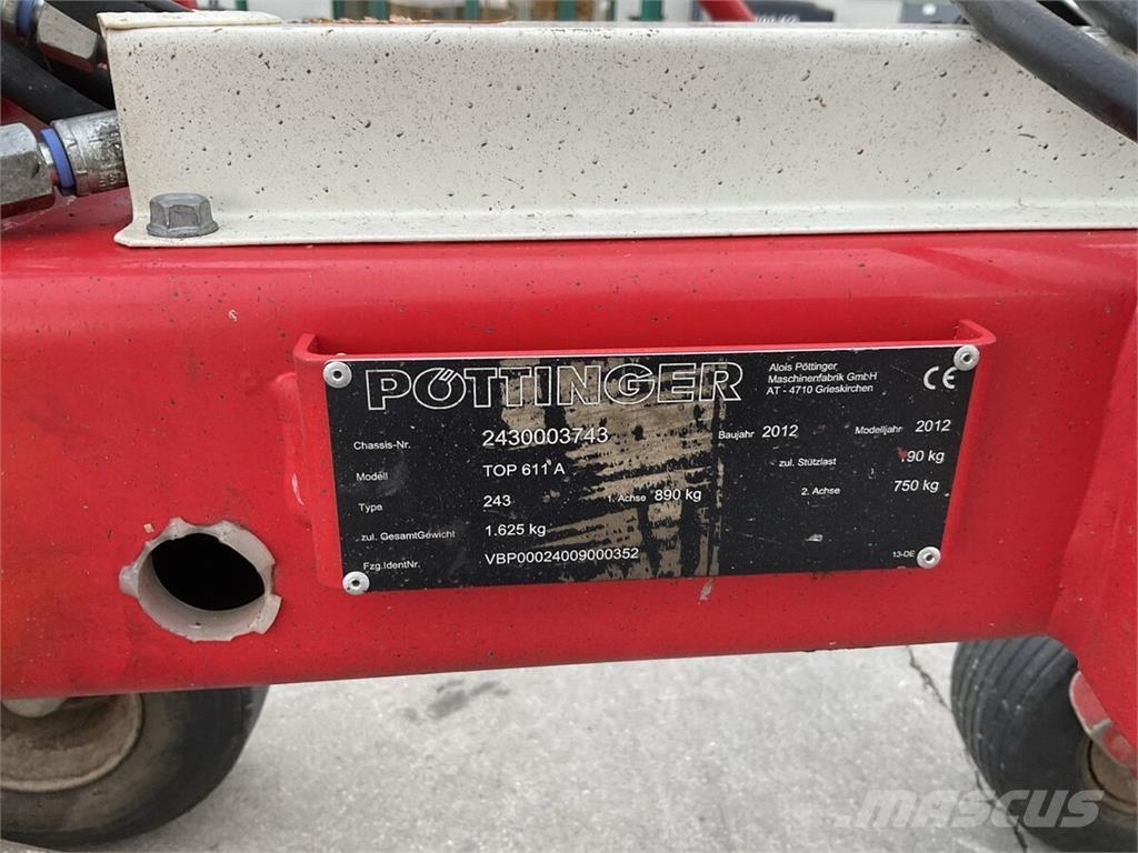 Pöttinger Top 611 Skupljači otkosa