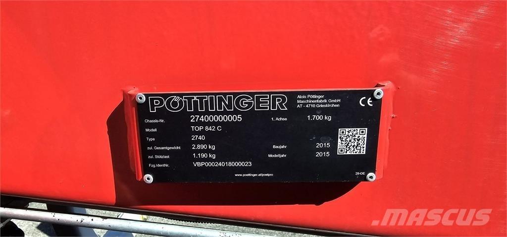 Pöttinger TOP 842C Skupljači otkosa