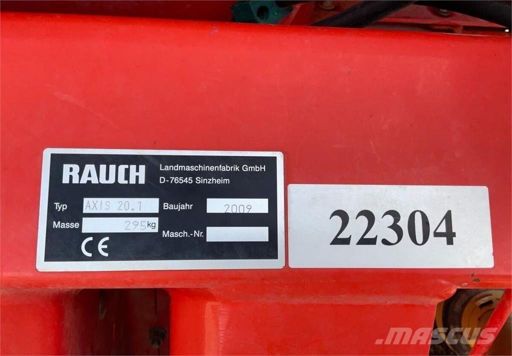 Rauch AXIS 20.1 Drugi strojevi za gnojenje i dodatna oprema