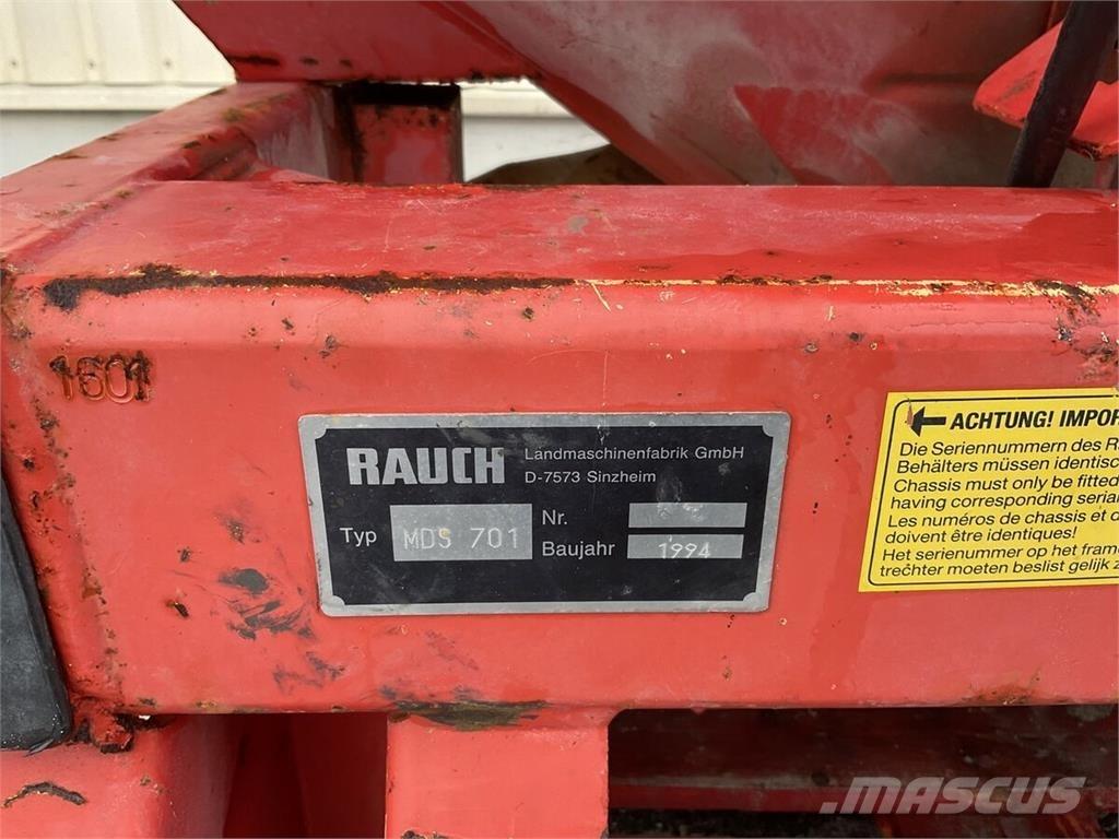 Rauch MDS 701 Drugi strojevi za gnojenje i dodatna oprema