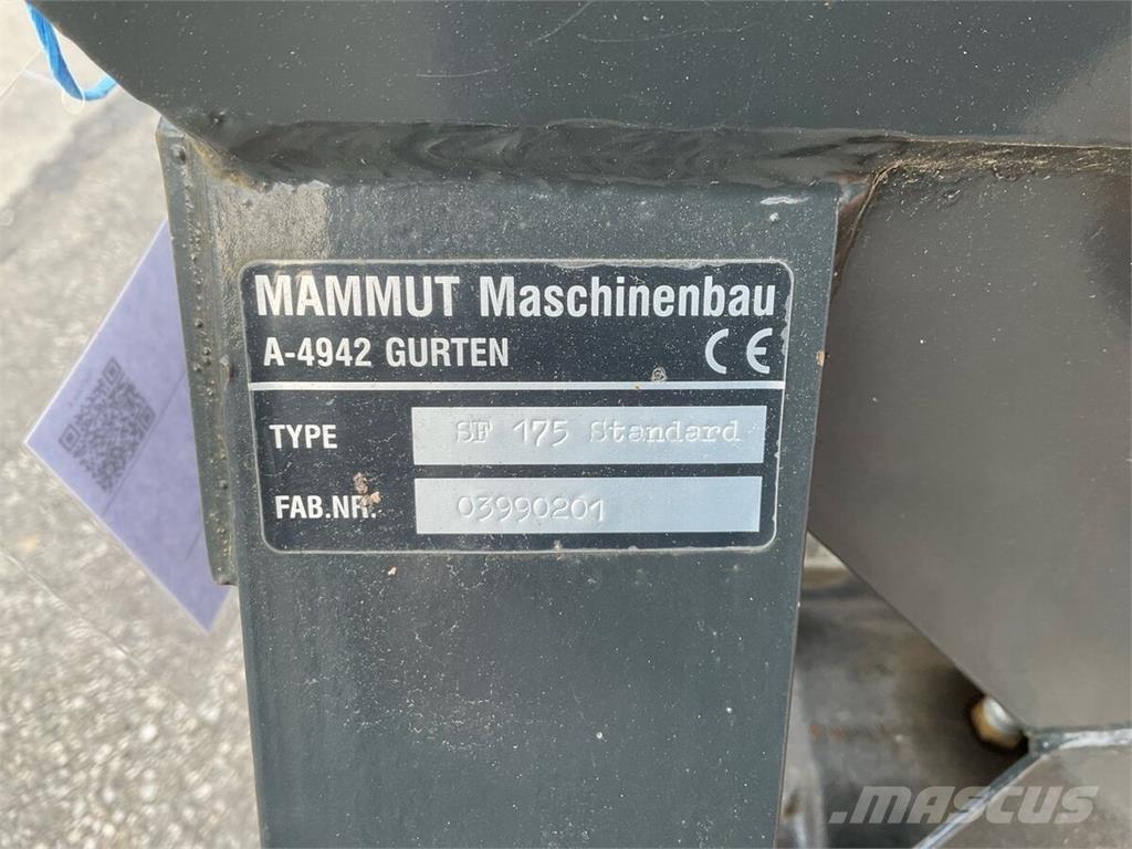  SF 175 Standard Valjci