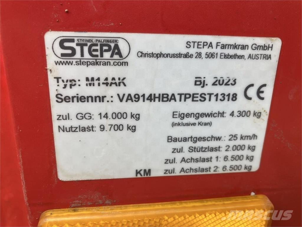 Stepa M14AK FZ7090 Šumarske prikolice