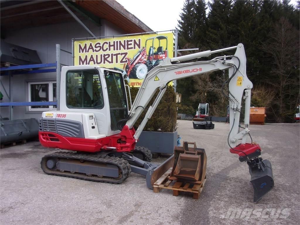 Takeuchi TB 235 Mini bageri <7t