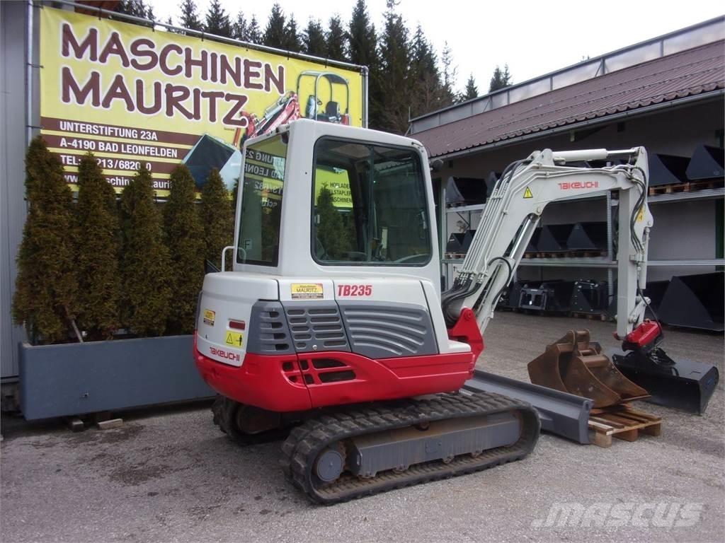 Takeuchi TB 235 Mini bageri <7t