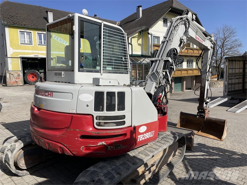 Takeuchi TB 280 FR Mini bageri <7t