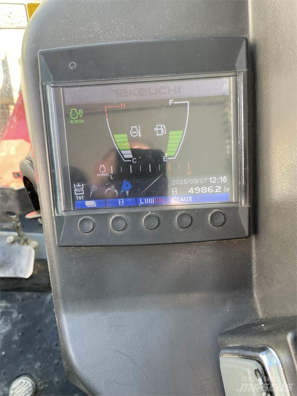 Takeuchi TB280 FR Mini bageri <7t