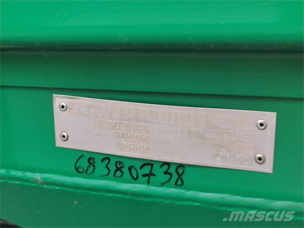 Tebbe TS 100 Rasipači gnojiva