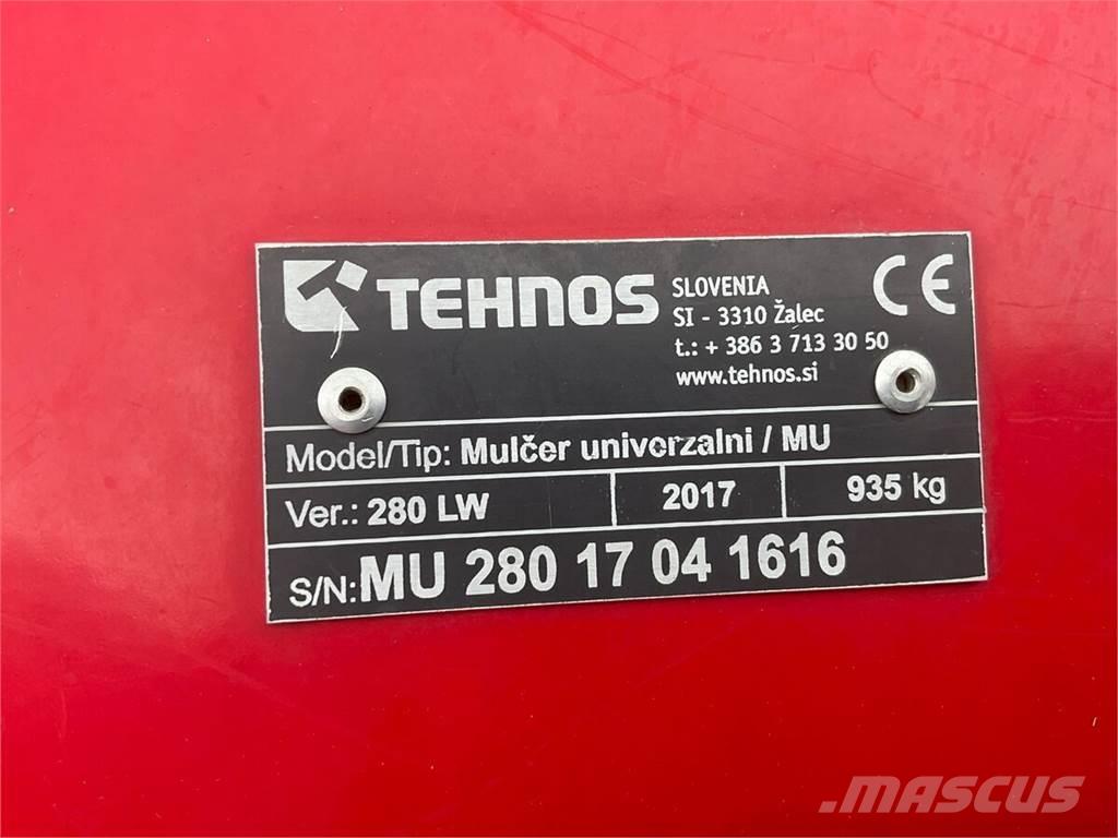 Tehnos MU 280 LW Kosilice za pašnjak
