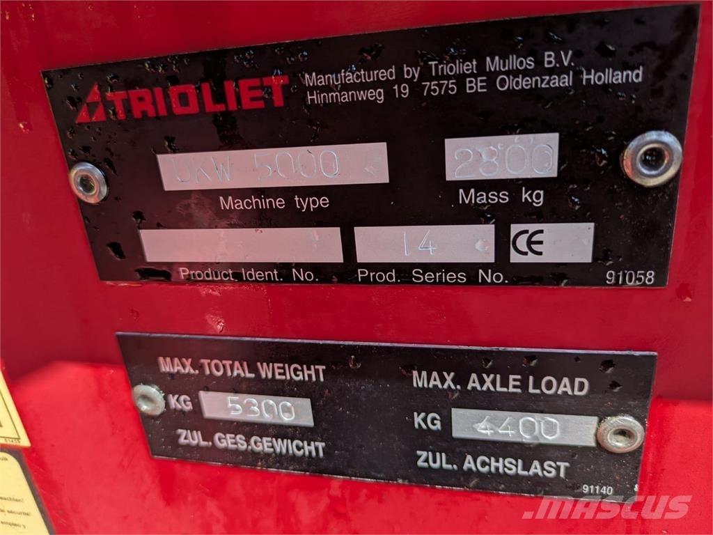 Trioliet UKW 5000 Poljoprivreda – ostalo