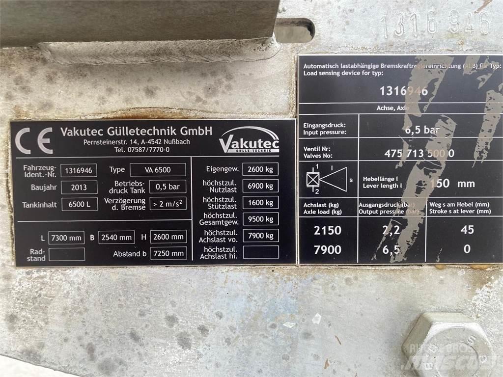  Vakutec VA 6500 Cisterne za gnojnicu