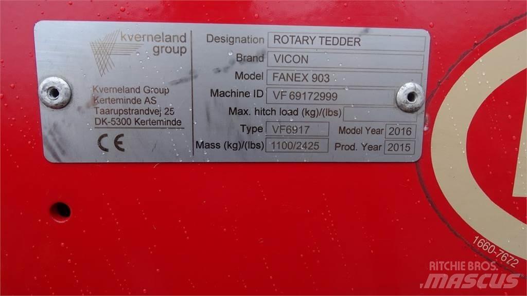 Vicon Fanex 903 Okretači i sakupljači sijena