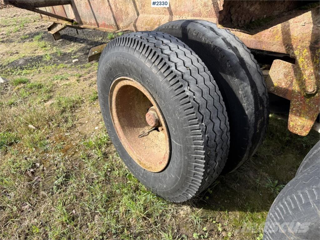  Balkärra boggie Prikolice za zrno