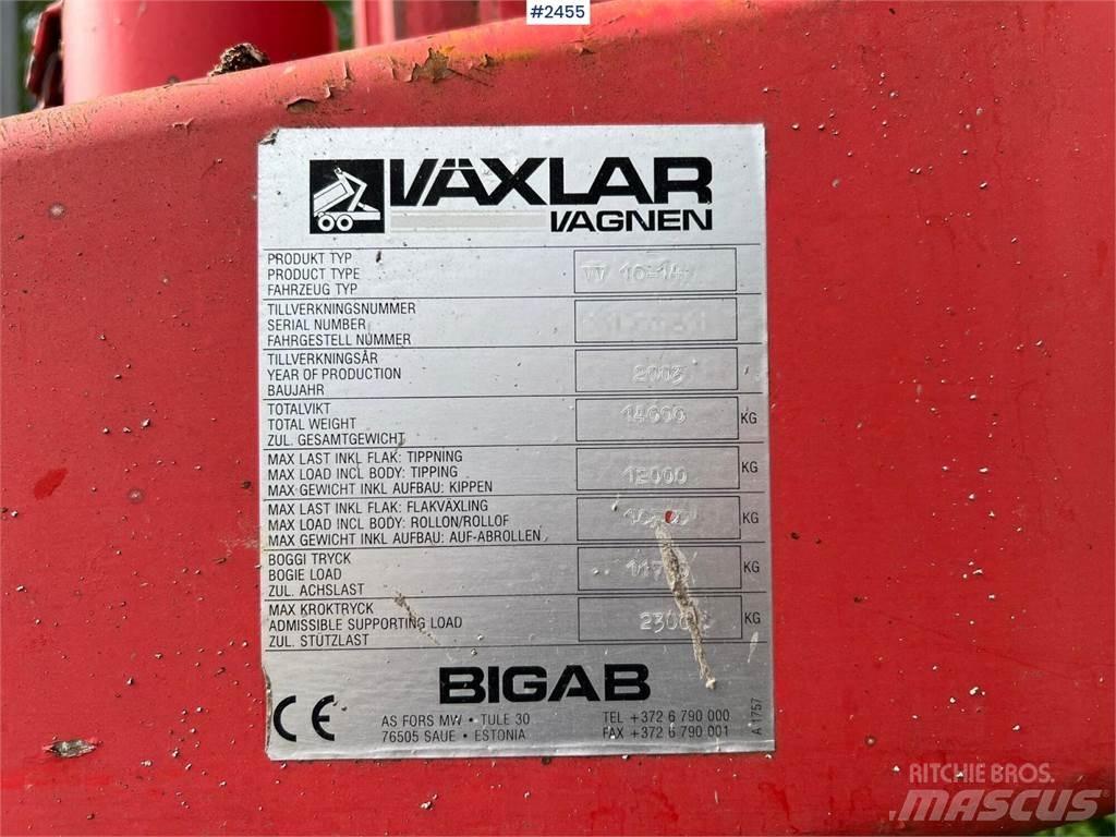 Bigab VV 10-14 Tandem Prikolice