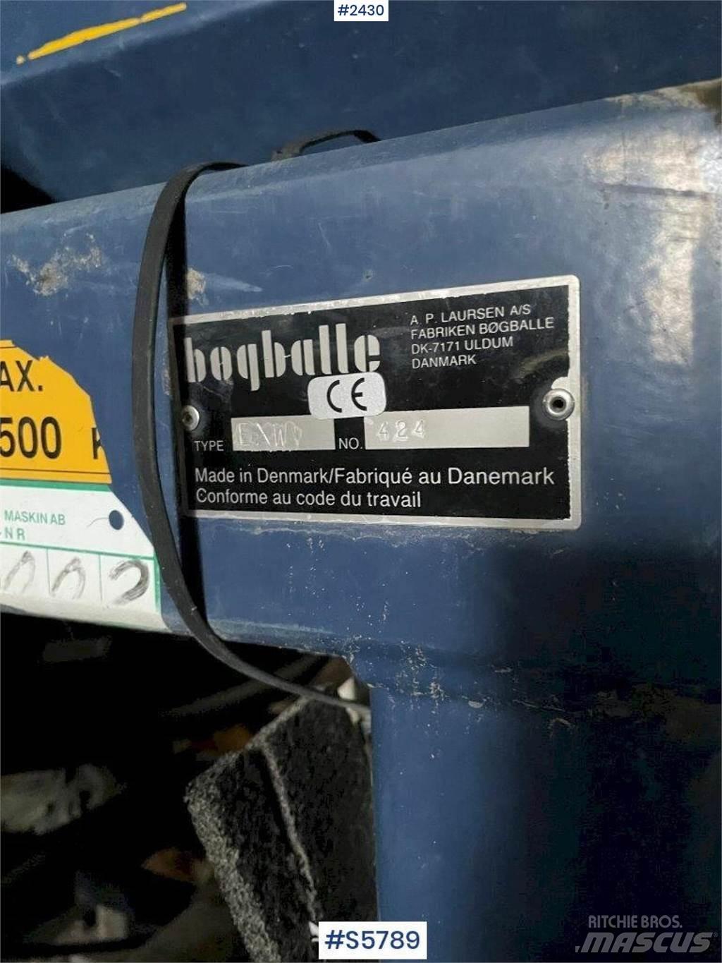Bogballe EXW 1000 Drugi strojevi za gnojenje i dodatna oprema