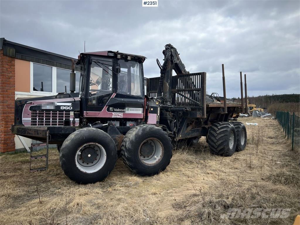 Valmet 860 Forvarderi