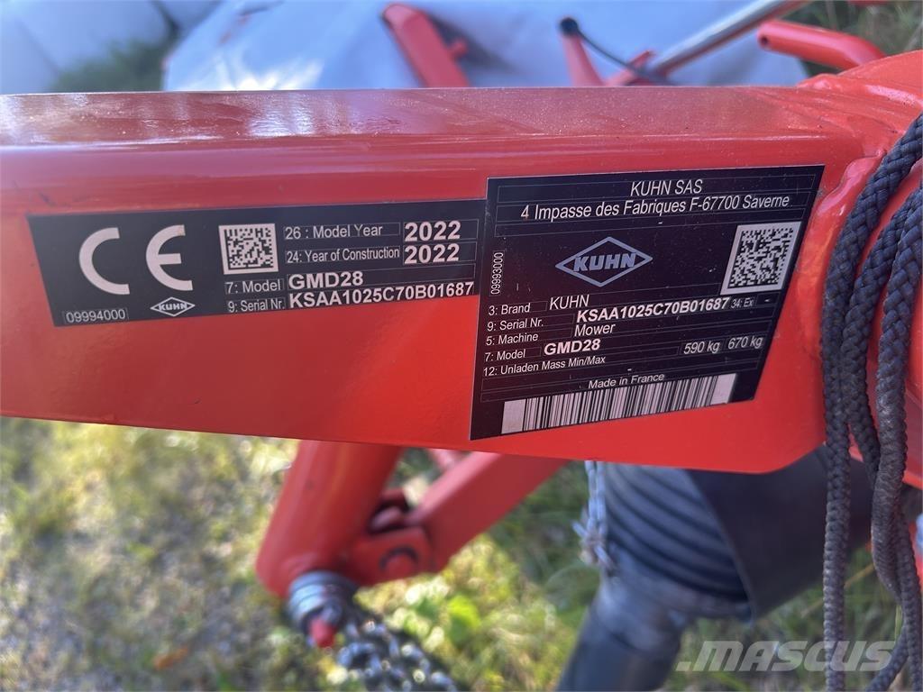 Kuhn GMD 28 Kosilice