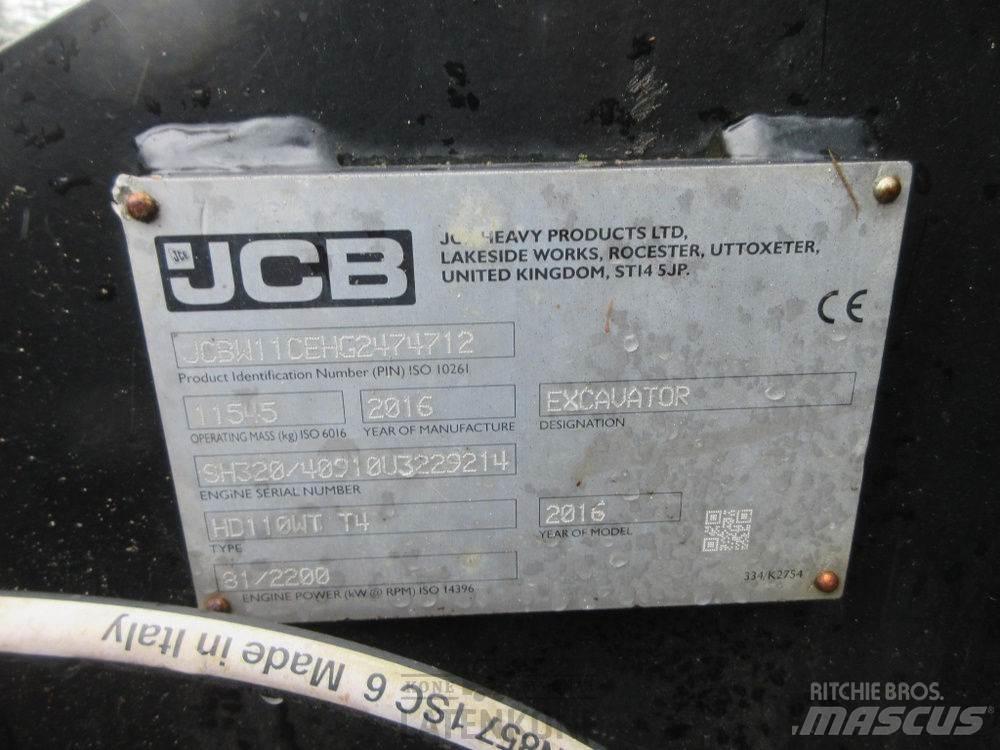 JCB Hydradig HD110W Amfibijski bageri