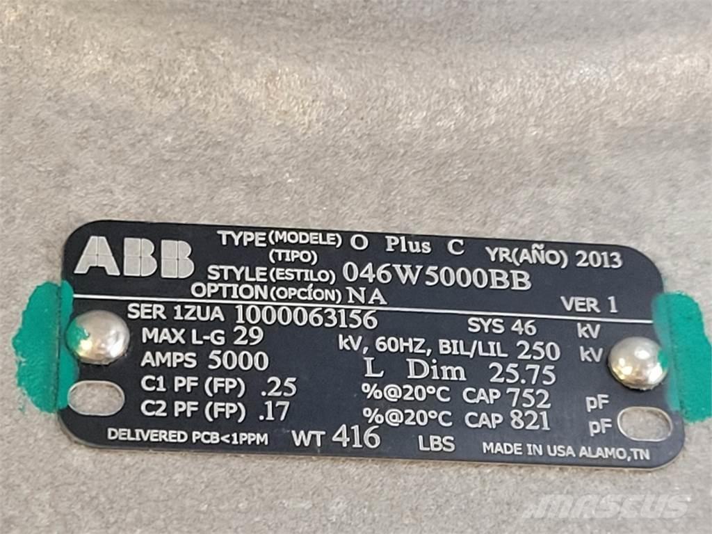 ABB 046W5000BB Građevinarstvo – ostalo