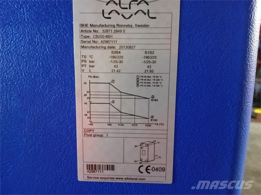 Alfa Laval CB200-86H Građevinarstvo – ostalo