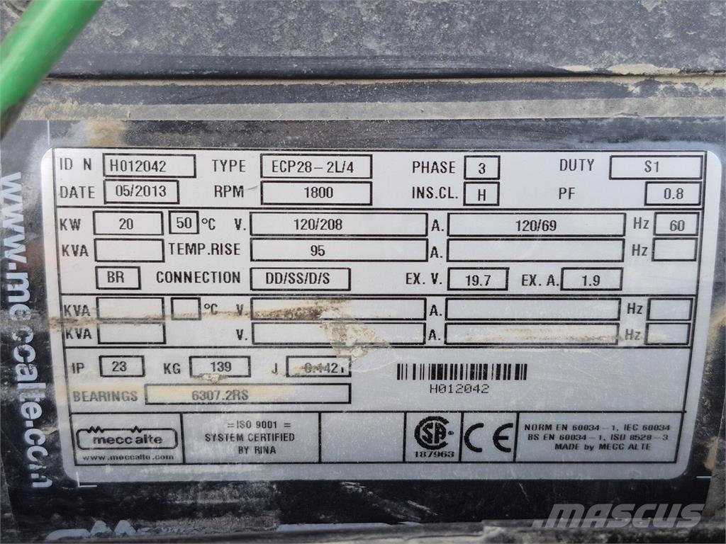 Allmand ELT20 Ostale komponente