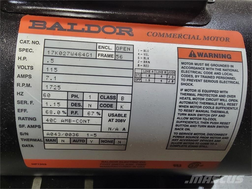 Baldor 17K027W464G1 Industrijski motori