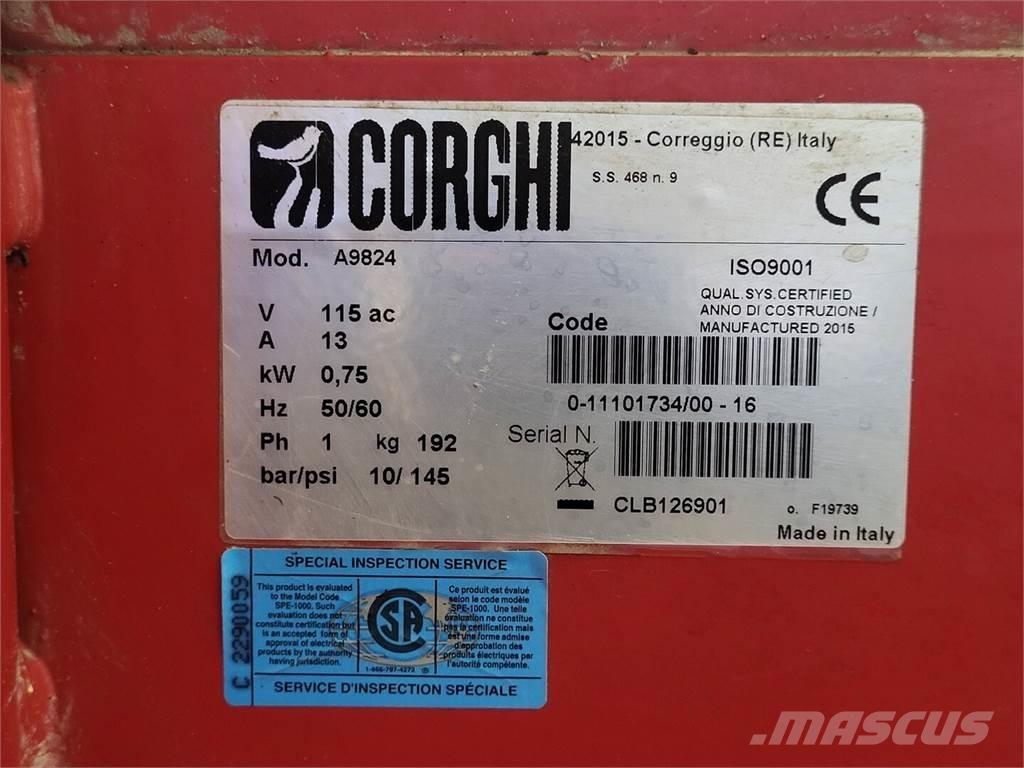 Corghi A9824 Gume, kotači i naplatci