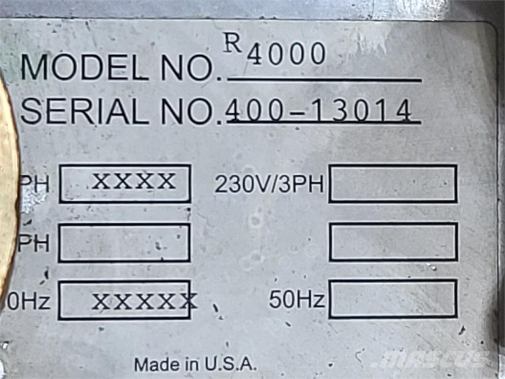  DYNAFLUX R4000 Oprema za grijanje i odmrzavanje