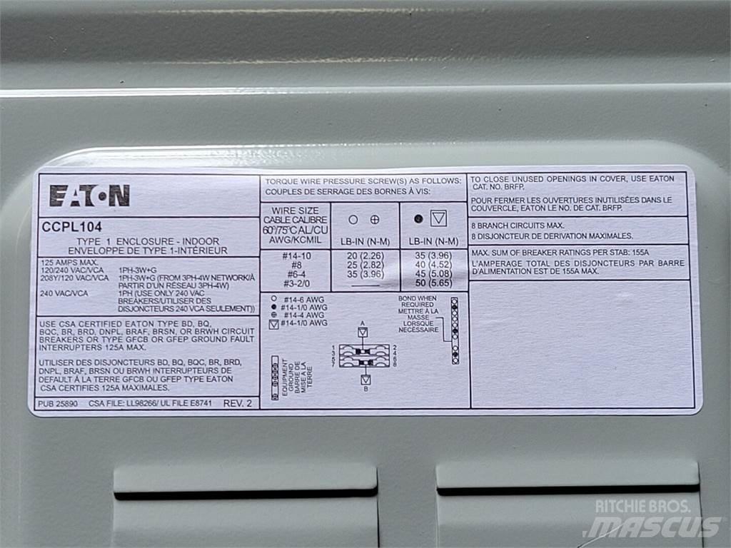 Eaton CCPL104 Ostalo