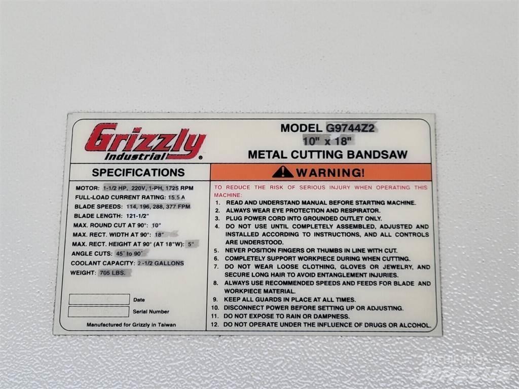 Grizzly G9744Z2 Ostalo