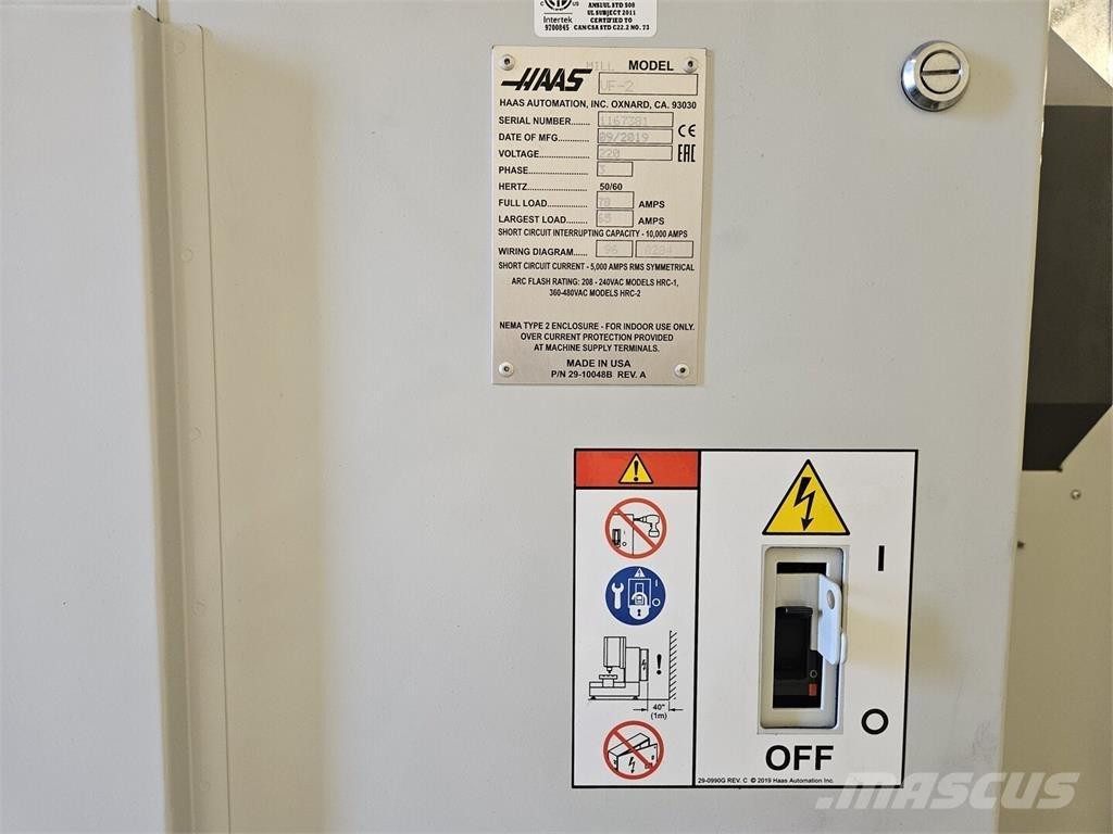 Haas VF-2 Građevinarstvo – ostalo