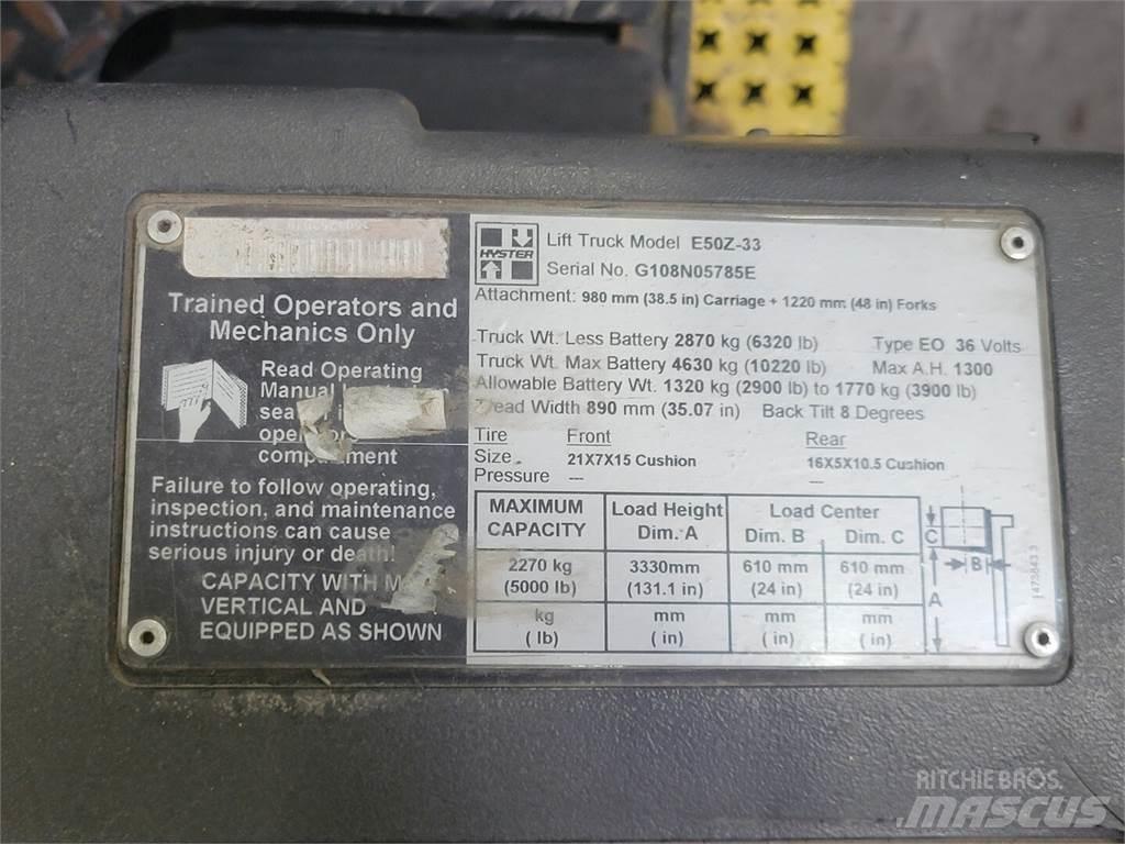 Hyster E50Z-33 Građevinarstvo – ostalo