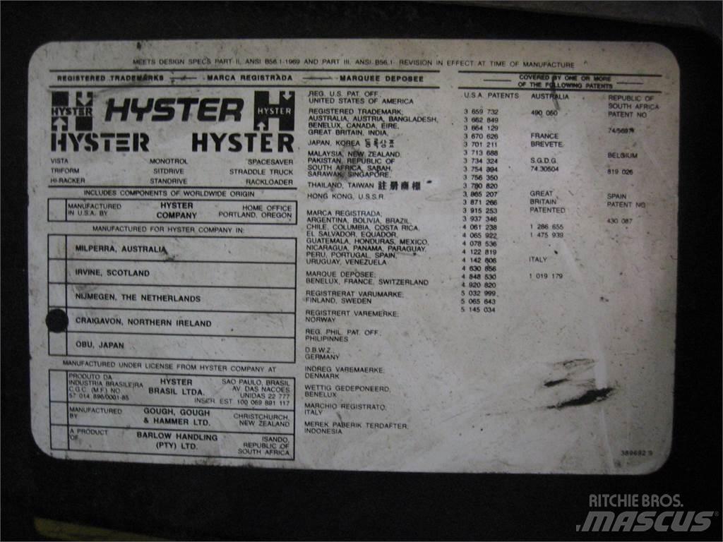 Hyster H60XM Ostalo