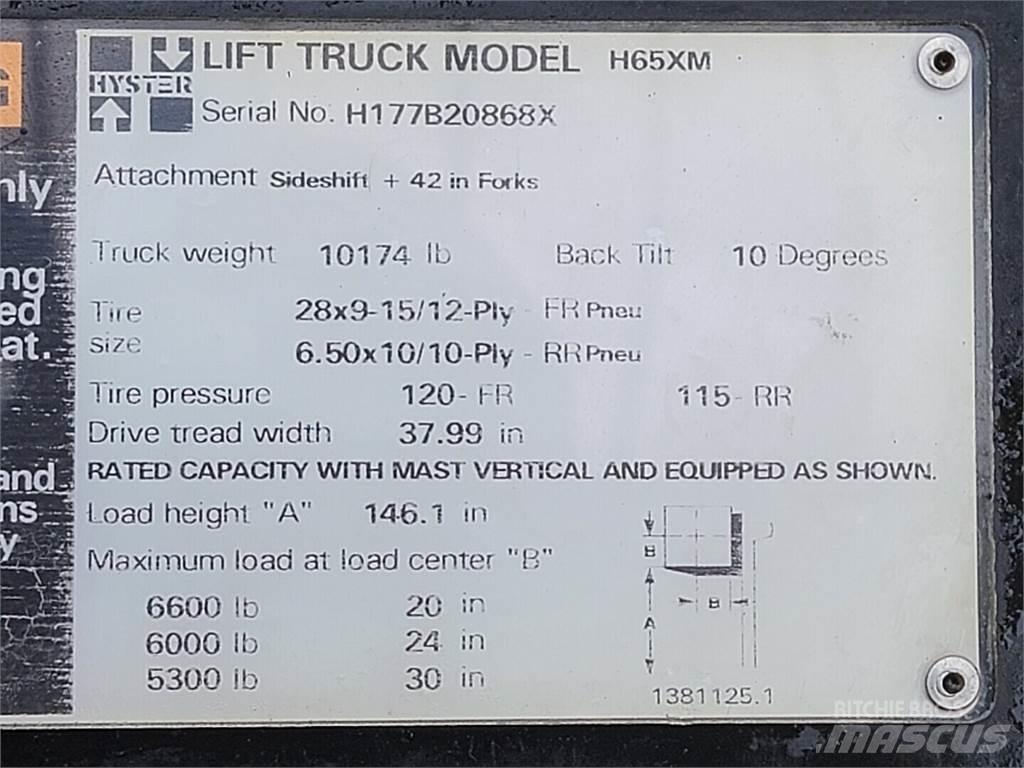 Hyster H65XM Ostalo