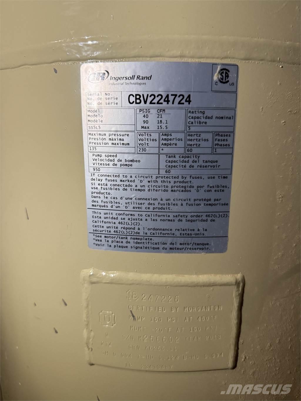 Ingersoll Rand SS5L5 Kompresori
