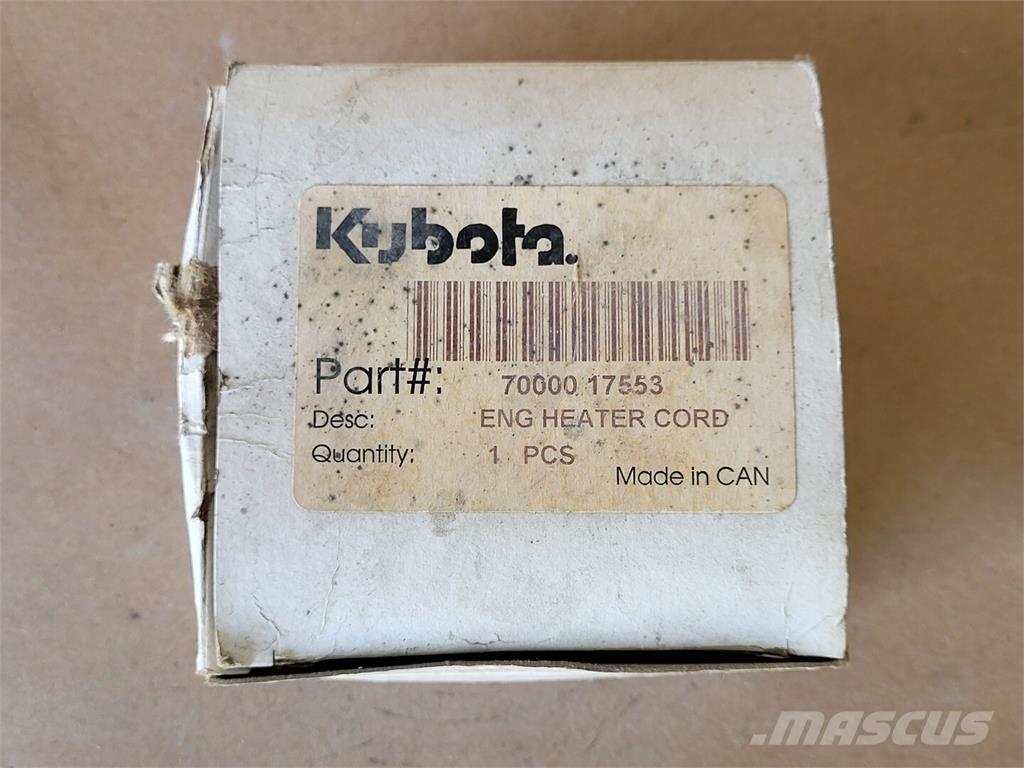 Kubota 70000-17553 Građevinarstvo – ostalo
