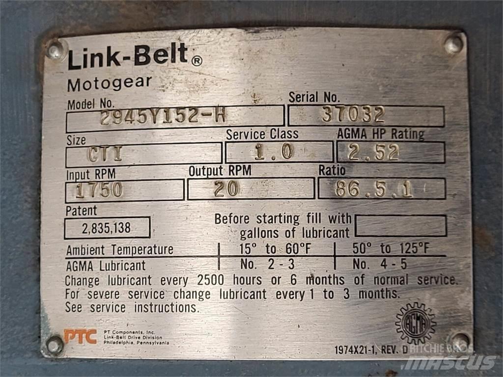 Link-Belt 2945Y152-H Građevinarstvo – ostalo