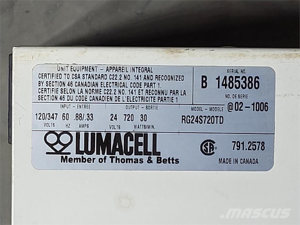  LUMACELL RG24S720TD Baterije