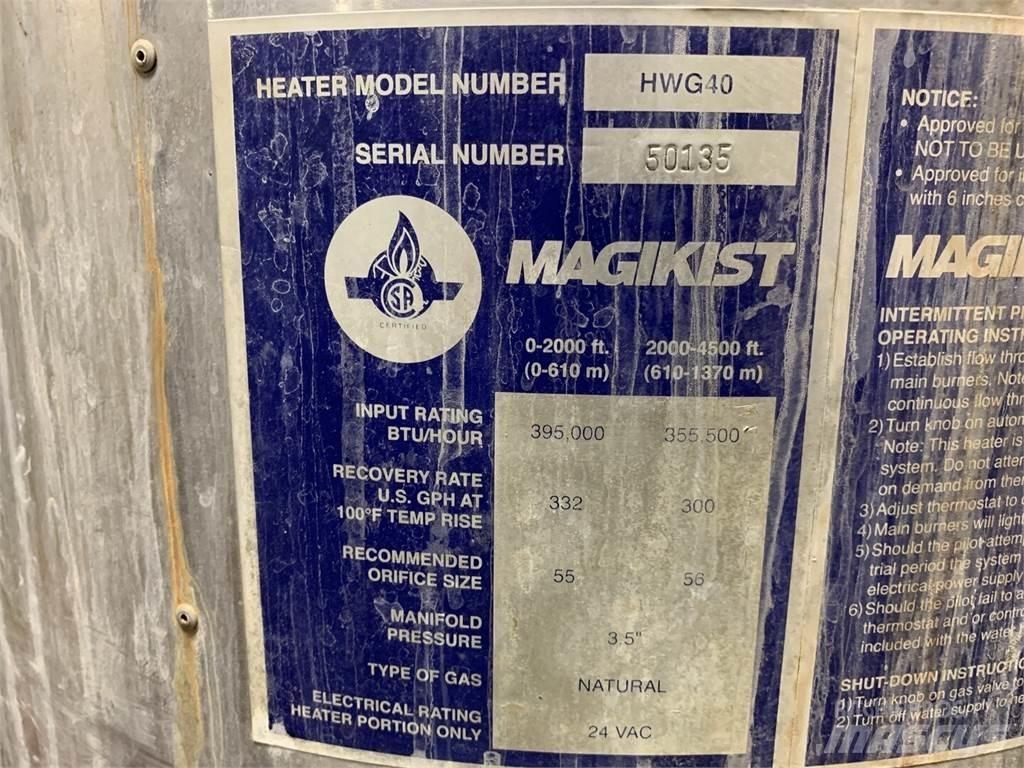  MAGIKIST HWG40 Oprema za grijanje i odmrzavanje