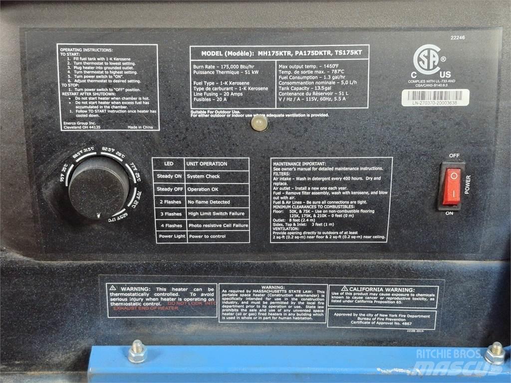 MR HEATER MH175KTR Građevinarstvo – ostalo